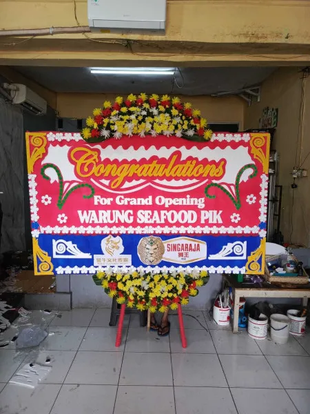 Papan Bunga Ucapan Selamat Dlangu Butuh
